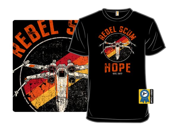 Vintage Rebel Hope - Star Wars T-Shirt