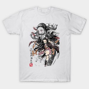 Demon Nezuko sumi-e T-Shirt