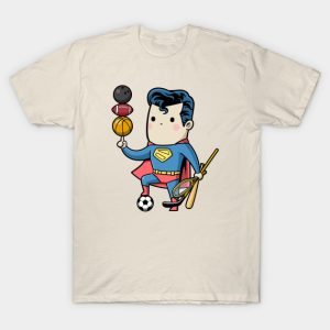Sporty Buddy - All Sports Superman T-Shirt