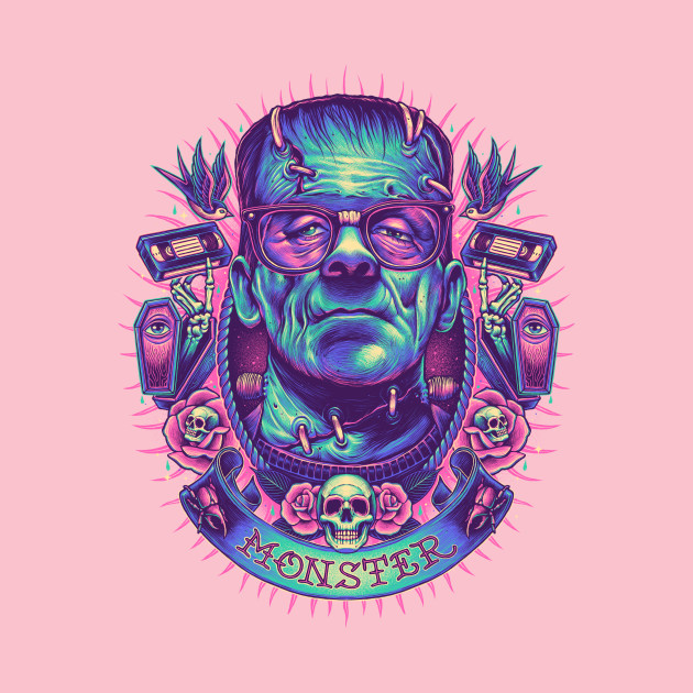 Neon Monster - Frankenstein