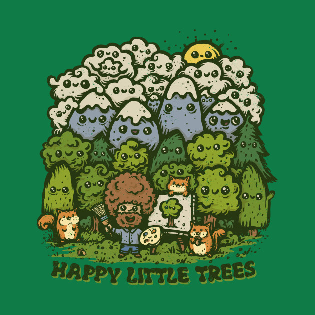 Happy Little Trees!