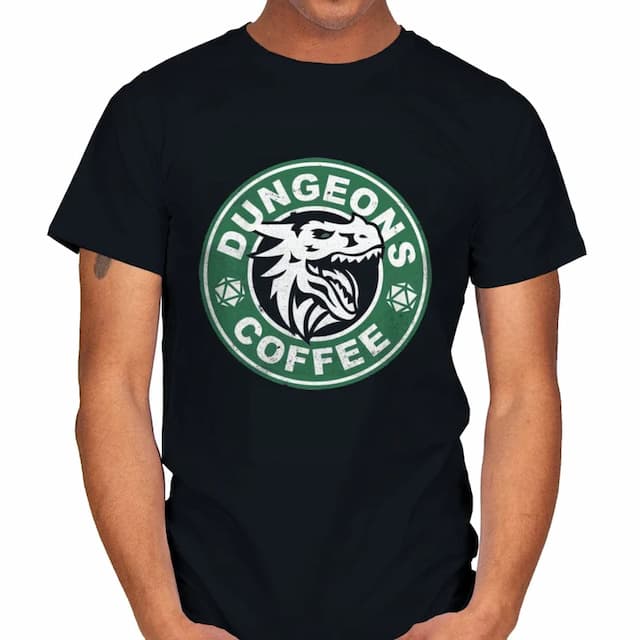 DUNGEONS COFFEE T-Shirt