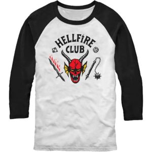Hellfire Club Raglan Baseball T-Shirt