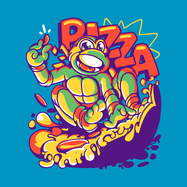 Pizza Turtle Time
