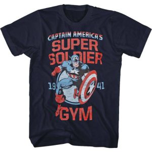 Captain America Super Soldier Gym T-Shirt