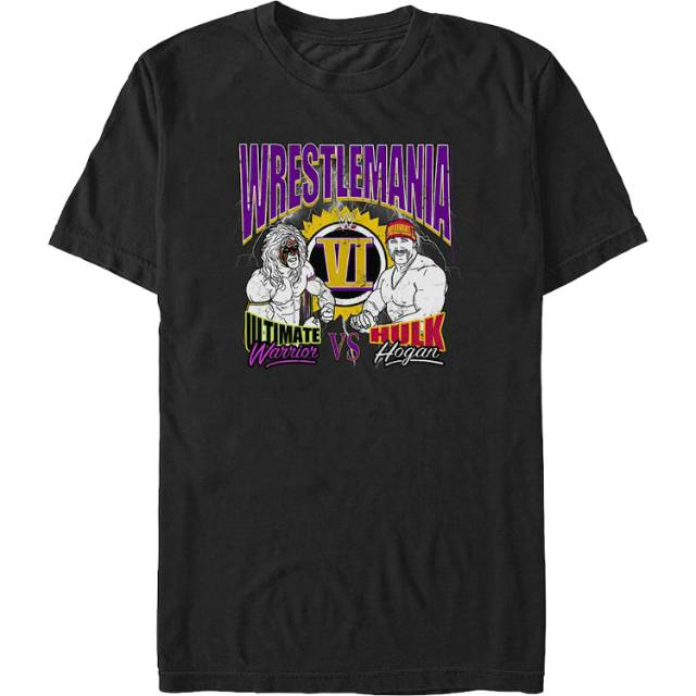 Ultimate Warrior vs Hulk Hogan T-Shirt