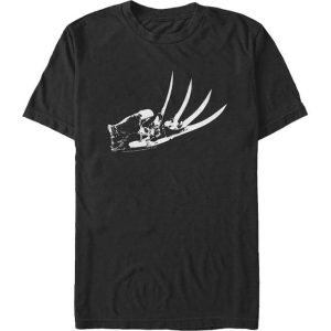 Freddy Krueger Black And White Glove T-Shirt