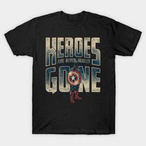 Never Really Gone - 2 Captain America T-Shirt