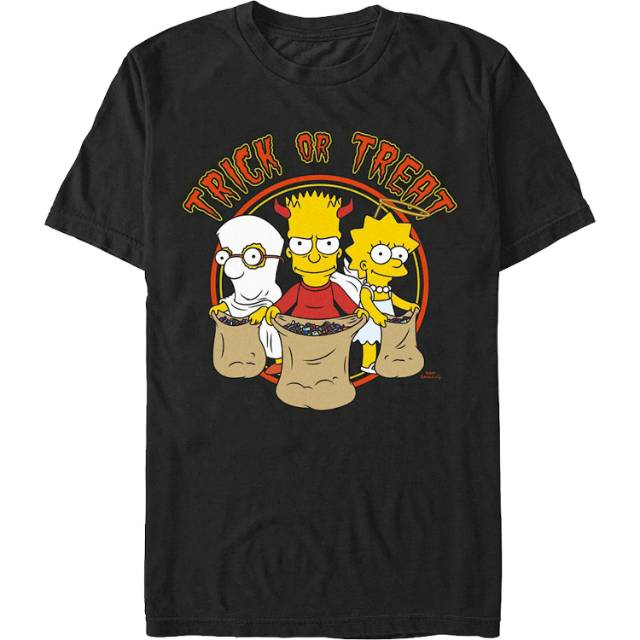 Trick Or Treat Simpsons T-Shirt