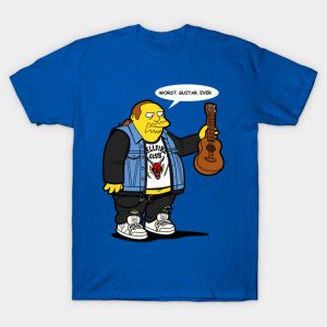 Worst Guitar Ever - Comic Book Guy T-Shirt