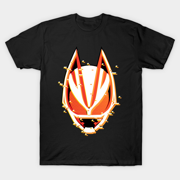 geats glitch - Kamen Rider T-Shirt