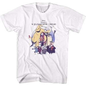 Classic Characters Nightmare Before Christmas T-Shirt