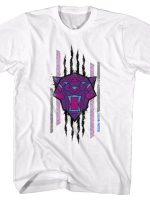 Clawed Sketch Black Panther T-Shirt