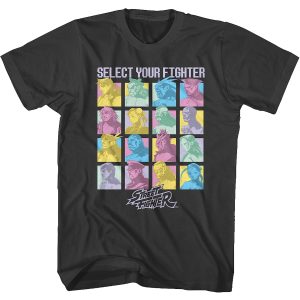 Colorful Selection Street Fighter T-Shirt