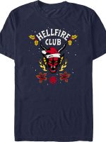Hellfire Club Christmas Logo T-Shirt