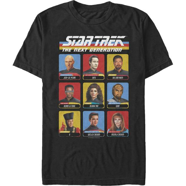 Star Trek: The Next Generation Iconic Characters T-Shirt