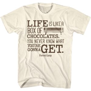 Life Is Like A Box Of Chocolates Forrest Gump T-Shirt