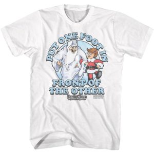 One Foot In Front Of The Other Santa Claus Is Comin' To Town T-Shirt