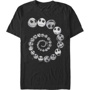 Spiraling Skellington T-Shirt