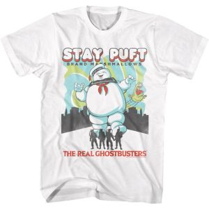 Stay Puft Brand Marshmallows Real Ghostbusters T-Shirt