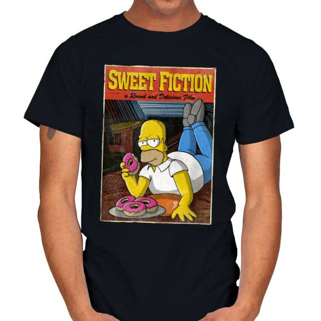 Sweet Fiction Homer Simpson T-Shirt