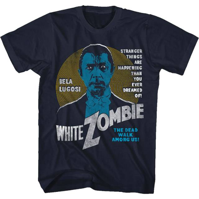 White Zombie Poster T-Shirt