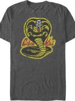 Distressed Logo Cobra Kai T-Shirt
