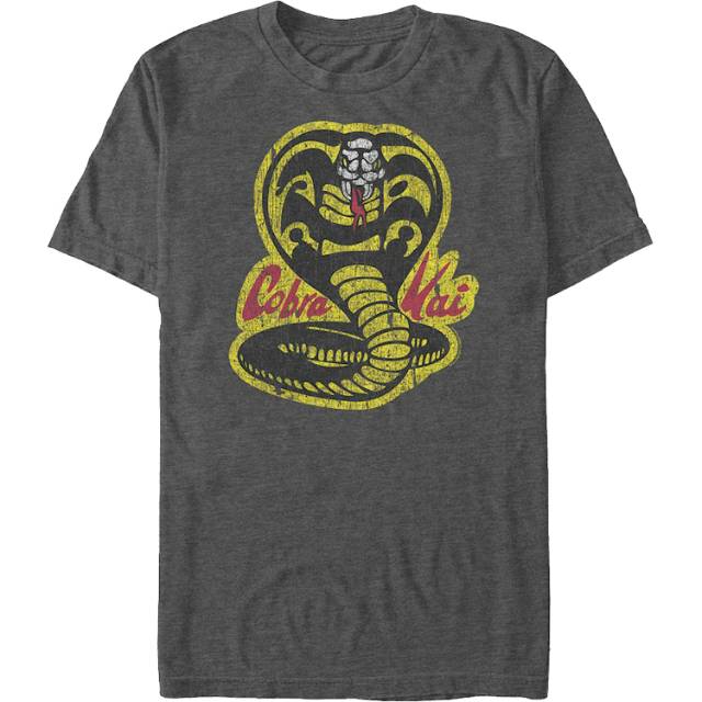 Distressed Logo Cobra Kai T-Shirt