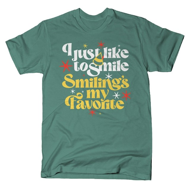 I JUST LIKE TO SMILE SMILING'S MY FAVORITE - Elf T-Shirt