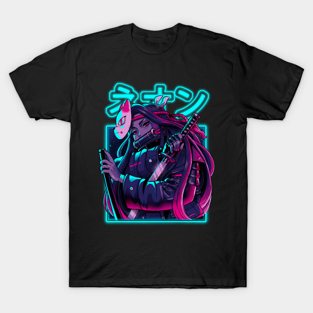 Neon Slayer - Nezuko T-Shirt
