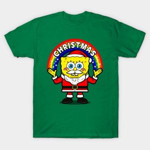 Santa Pants - SpongeBob SquarePants T-Shirt