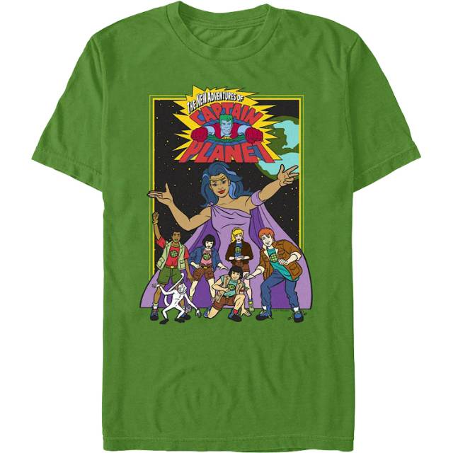 The New Adventures Of Captain Planet T-Shirt