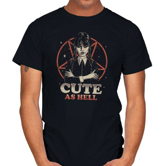 CUTE AND DARK - Wednesday Addams T-Shirt