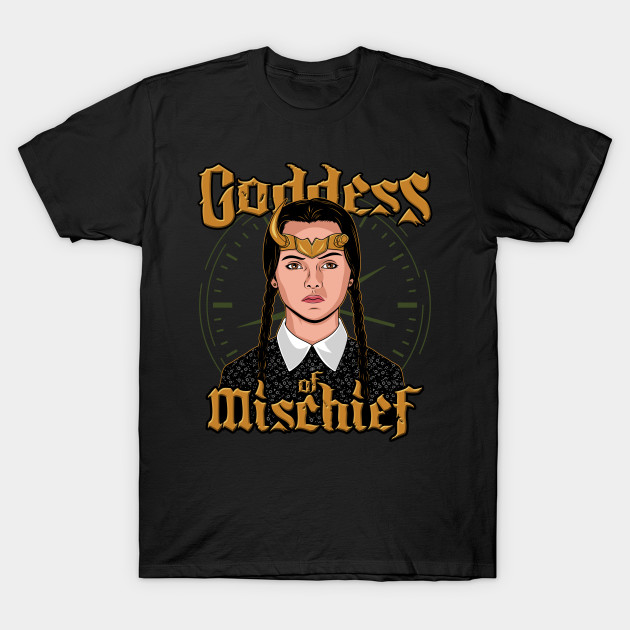 Goddess of Mischief - Wednesday T-Shirt