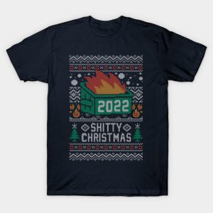 Ugly Shitty Christmas Sweater 2022 T-Shirt